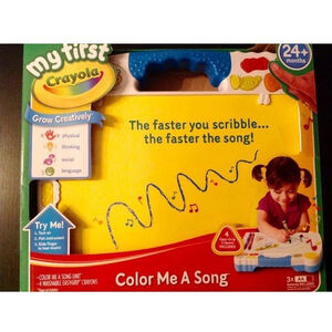 Crayola My First Crayola - Color Me a Song - New in Box RARE